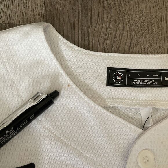 Nike MLB Arizona Diamondbacks 2022 All-Star Game Jersey White Youth Size Large - Picture 4 of 16